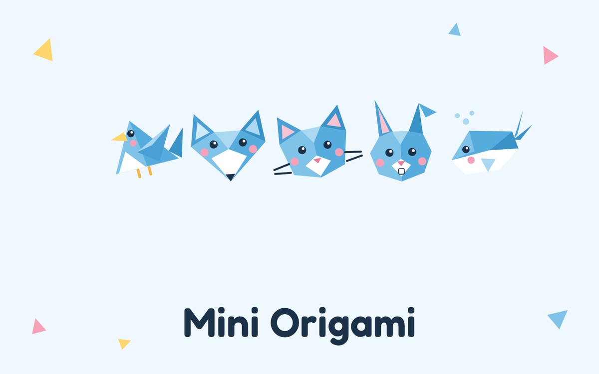 mini origami collection