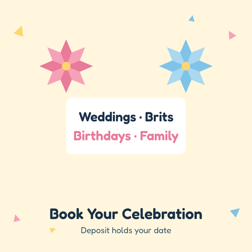 Celebration Booking Deposit by Dorigami